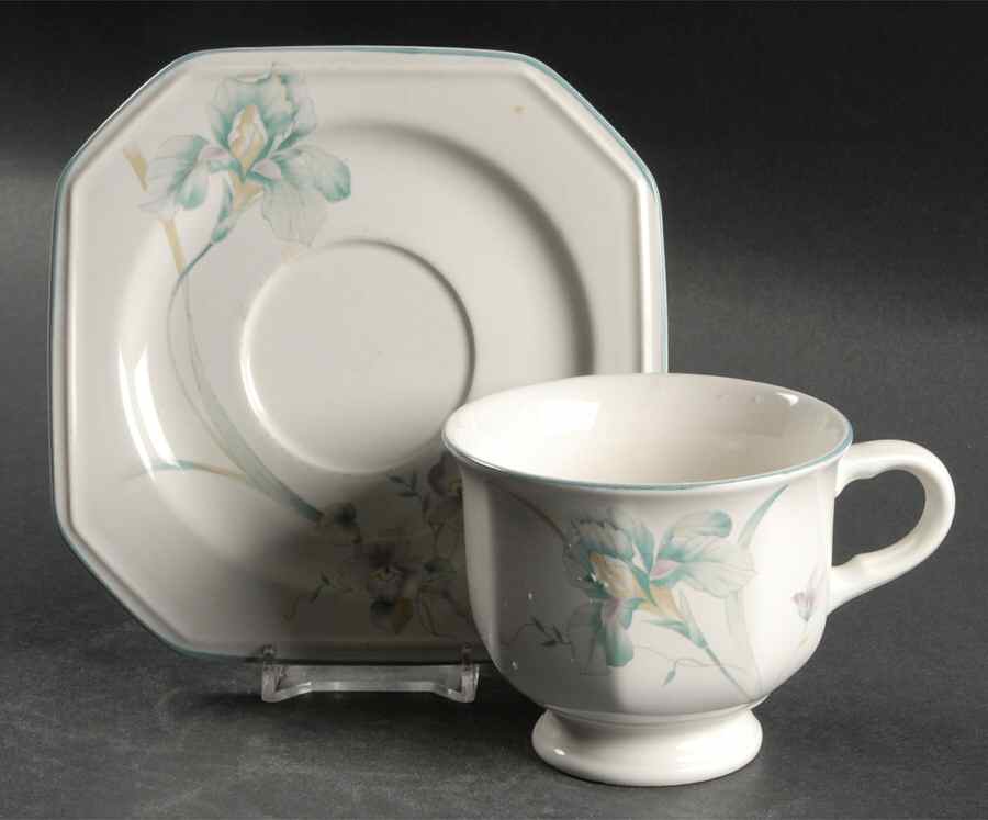 Spring Promise Footed Cup & Saucer Set by Mikasa-1