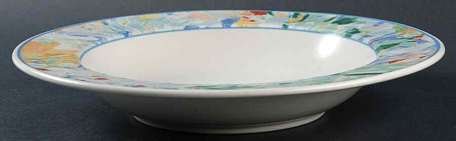 Spring Ritual Large Rim Soup Bowl by Mikasa-1
