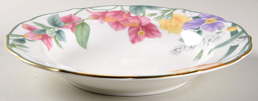 Spring Serenade Large Rim Soup Bowl by Mikasa-1