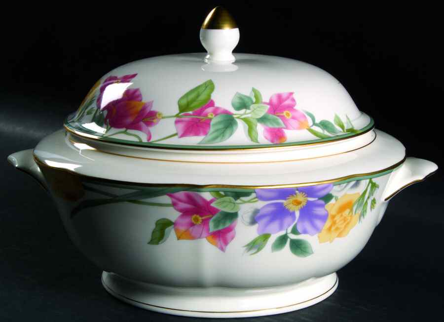 Spring Serenade Round Covered Vegetable by Mikasa-1