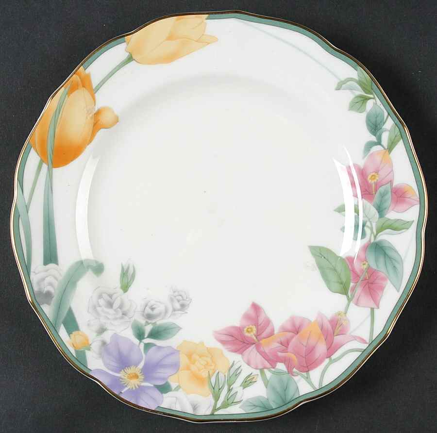 Spring Serenade Bread & Butter Plate by Mikasa-1