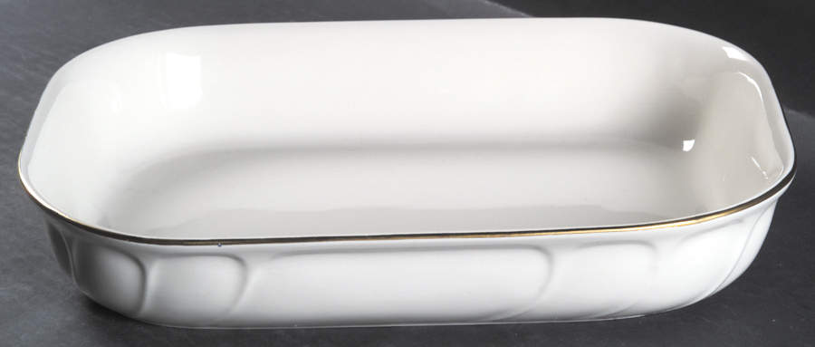 Spun Silk 12" Rectangular Baker by Mikasa-1