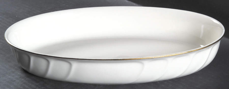 Spun Silk 13" Oval Baker by Mikasa-1