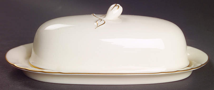 Spun Silk 1/4 Lb Covered Butter by Mikasa-1