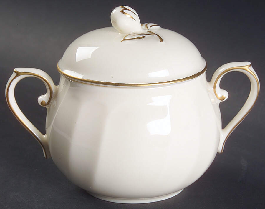 Spun Silk Sugar Bowl & Lid by Mikasa-1