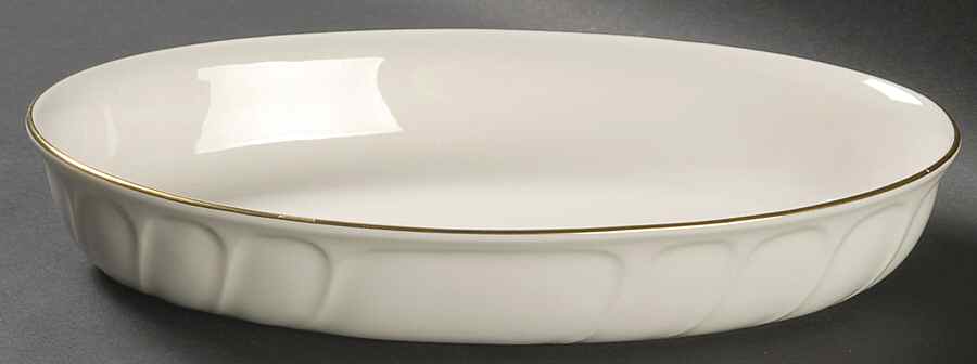 Spun Silk 10" Oval Baker by Mikasa-1