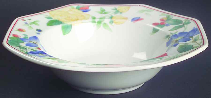 Spring Sonata Rim Fruit/Dessert (Sauce) Bowl by Mikasa-1