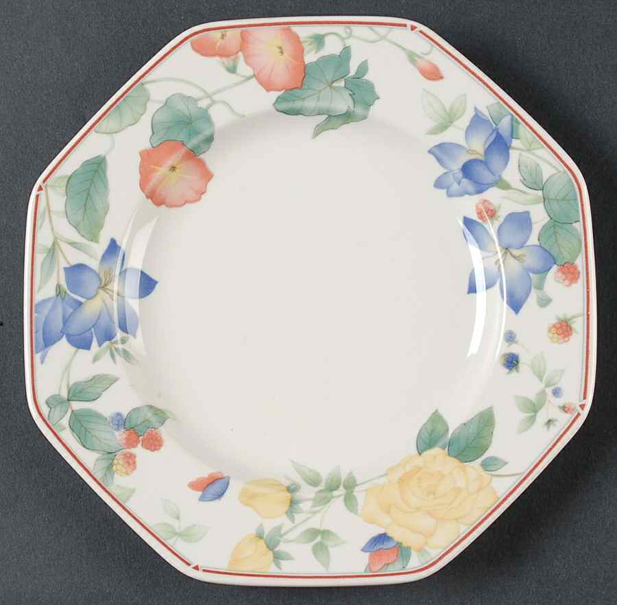Spring Sonata Bread & Butter Plate by Mikasa-1