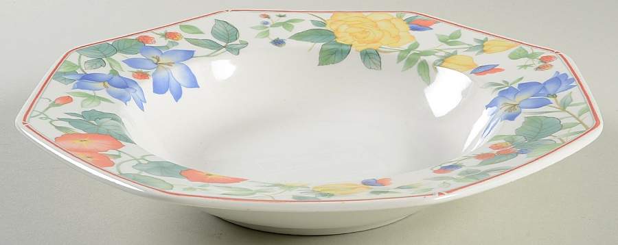 Spring Sonata Large Rim Soup Bowl by Mikasa-1