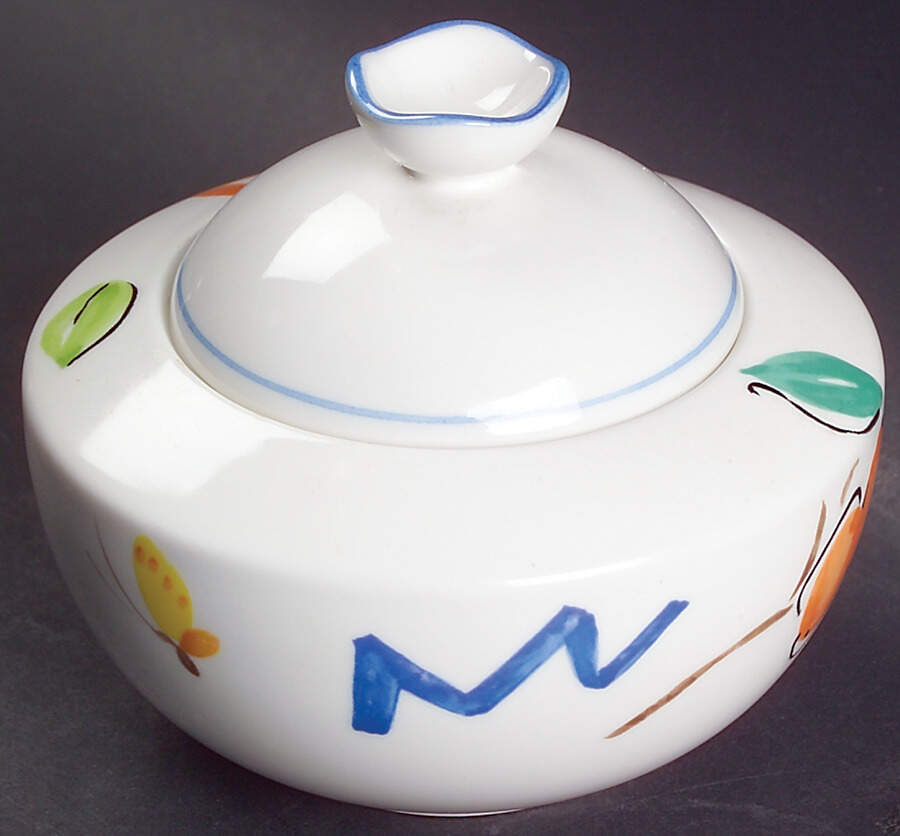 Spring Song Sugar Bowl & Lid by Mikasa-1