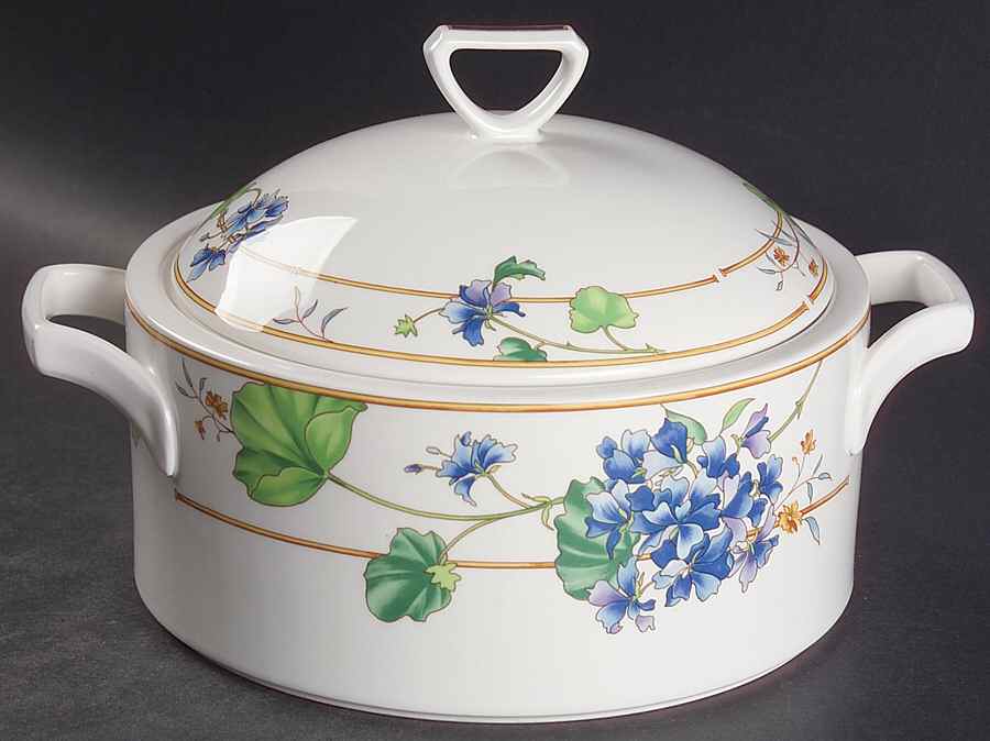 Spring Tapestry 1.75 Qt Round Covered Casserole by Mikasa-1