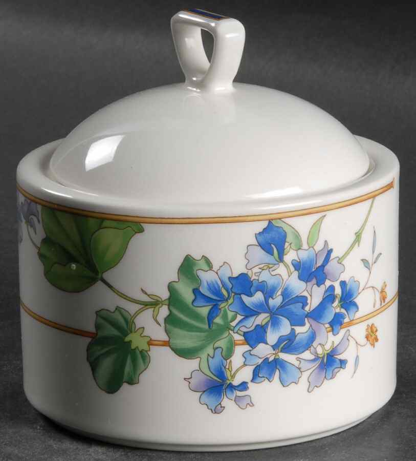 Spring Tapestry Sugar Bowl & Lid by Mikasa-1