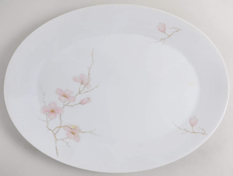 Spring Time 16" Oval Serving Platter by Mikasa-1