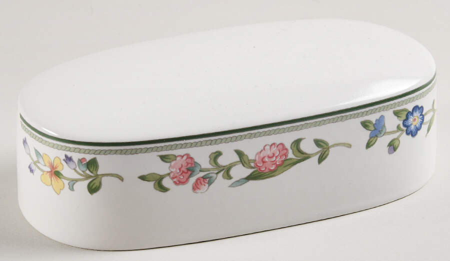 Spring Trellis Lid for 1/4 Lb Butter by Mikasa-1