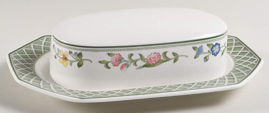 Spring Trellis 1/4 Lb Covered Butter by Mikasa-1