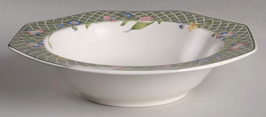 Spring Trellis 10" Round Vegetable Bowl by Mikasa-1