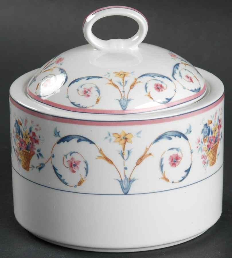 Spring Tribute Sugar Bowl & Lid by Mikasa-1