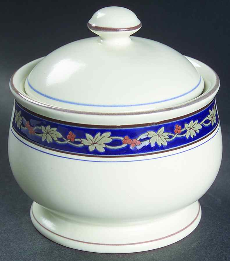 Spring Vine Sugar Bowl & Lid by Mikasa-1
