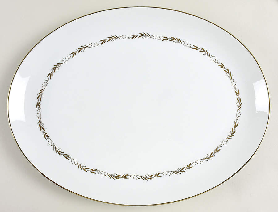 Stanton 16" Oval Serving Platter by Mikasa-1