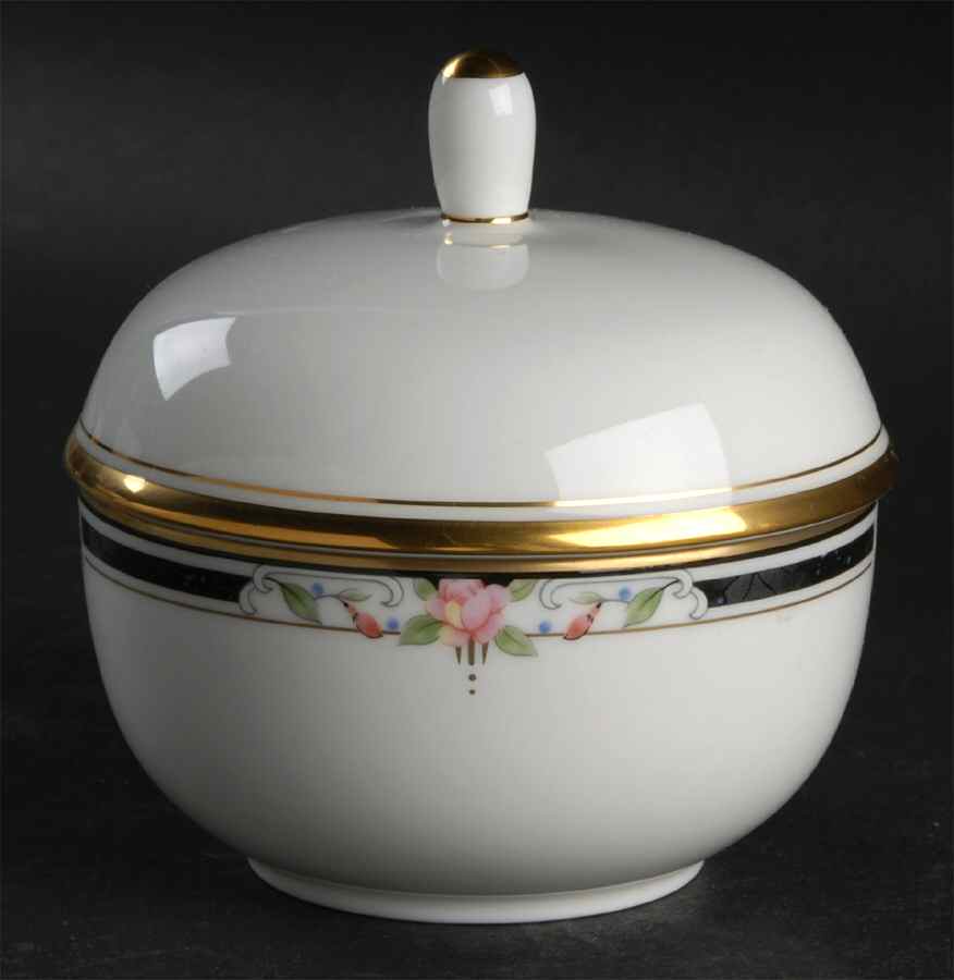Stanford Sugar Bowl & Lid by Mikasa-1
