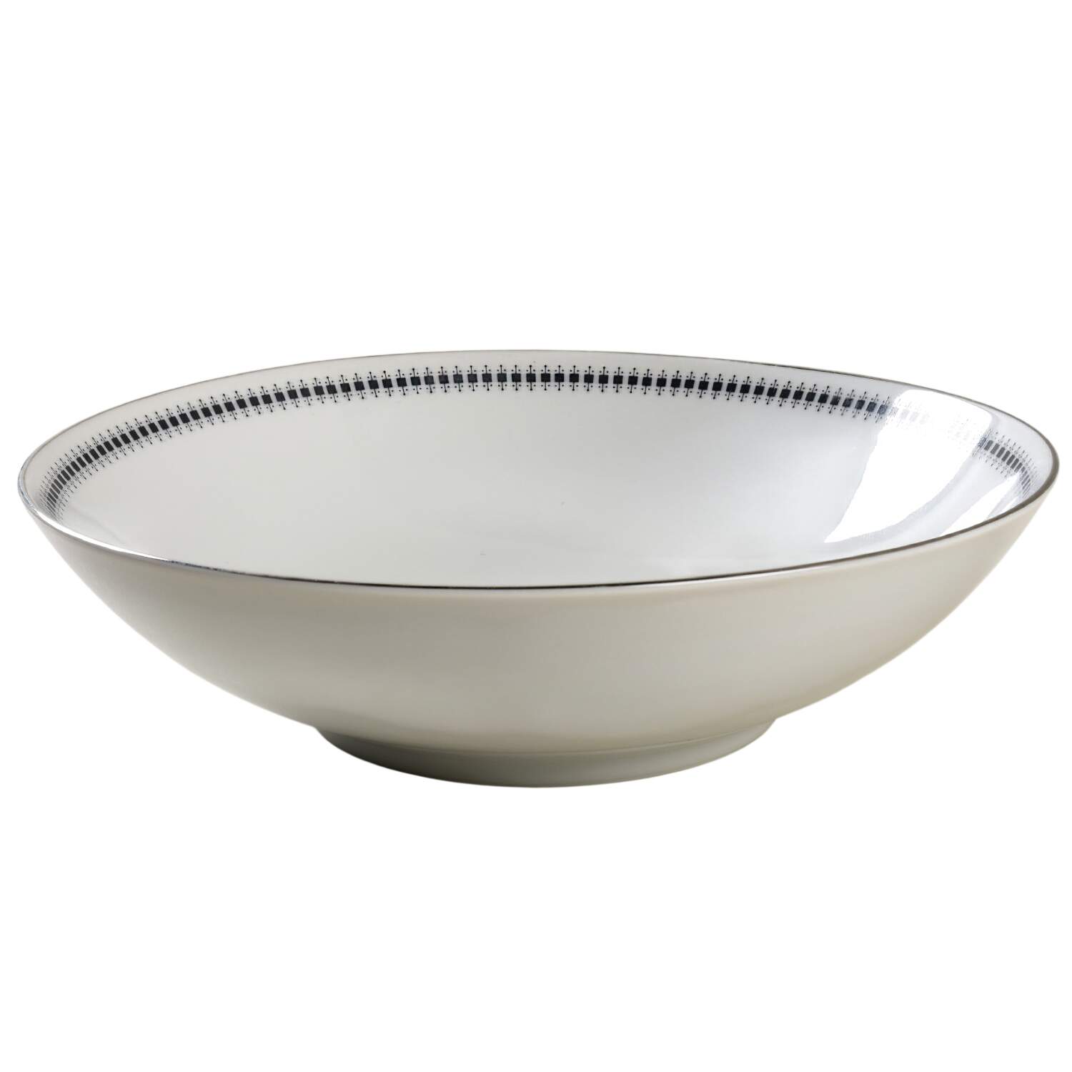 Starlight 9" Round Vegetable Bowl by Mikasa-1