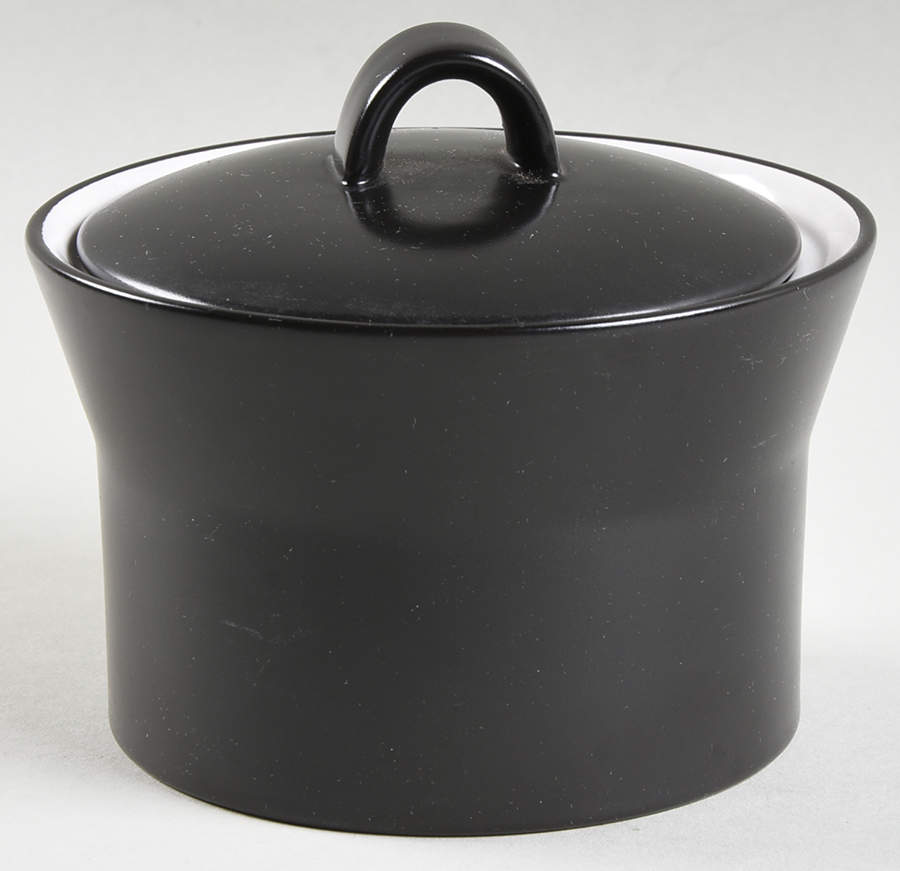 Studio Black Sugar Bowl & Lid by Mikasa-1