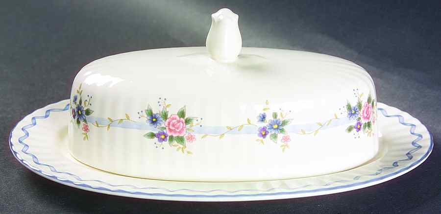Stratford Blue 1/4 Lb Covered Butter by Mikasa-1