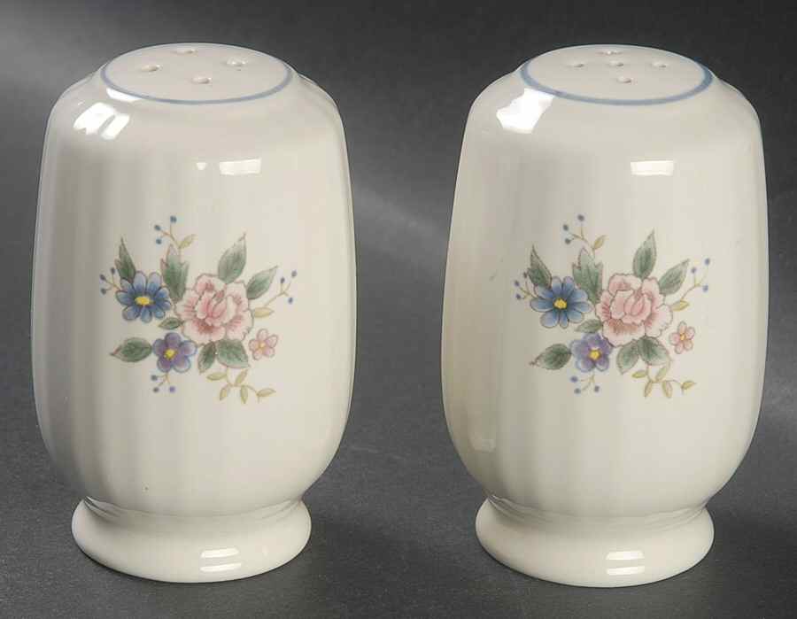 Stratford Blue Salt & Pepper Set by Mikasa-1