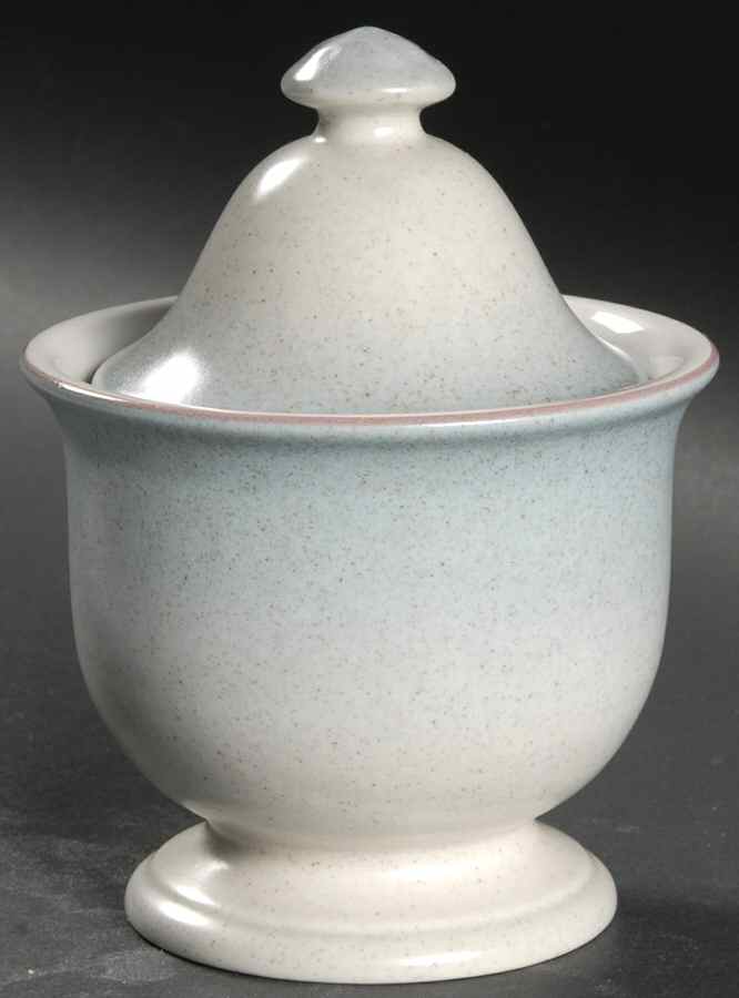 Stonekraft Blue Sugar Bowl & Lid by Mikasa-1