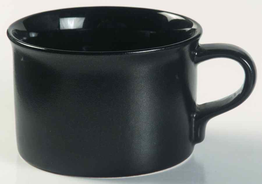 Studio Craft Black Flat Cup by Mikasa-1