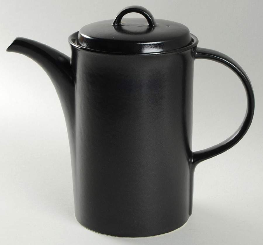 Studio Craft Black Coffee Pot & Lid by Mikasa-1