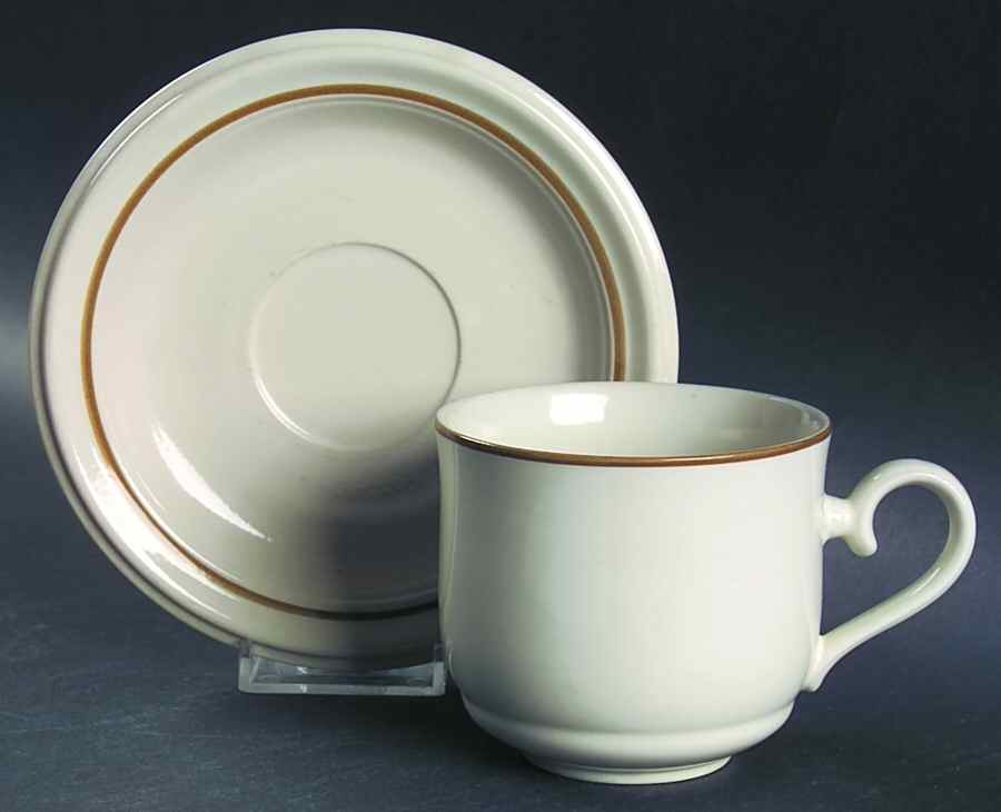 Style Craft Flat Cup & Saucer Set by Mikasa-1