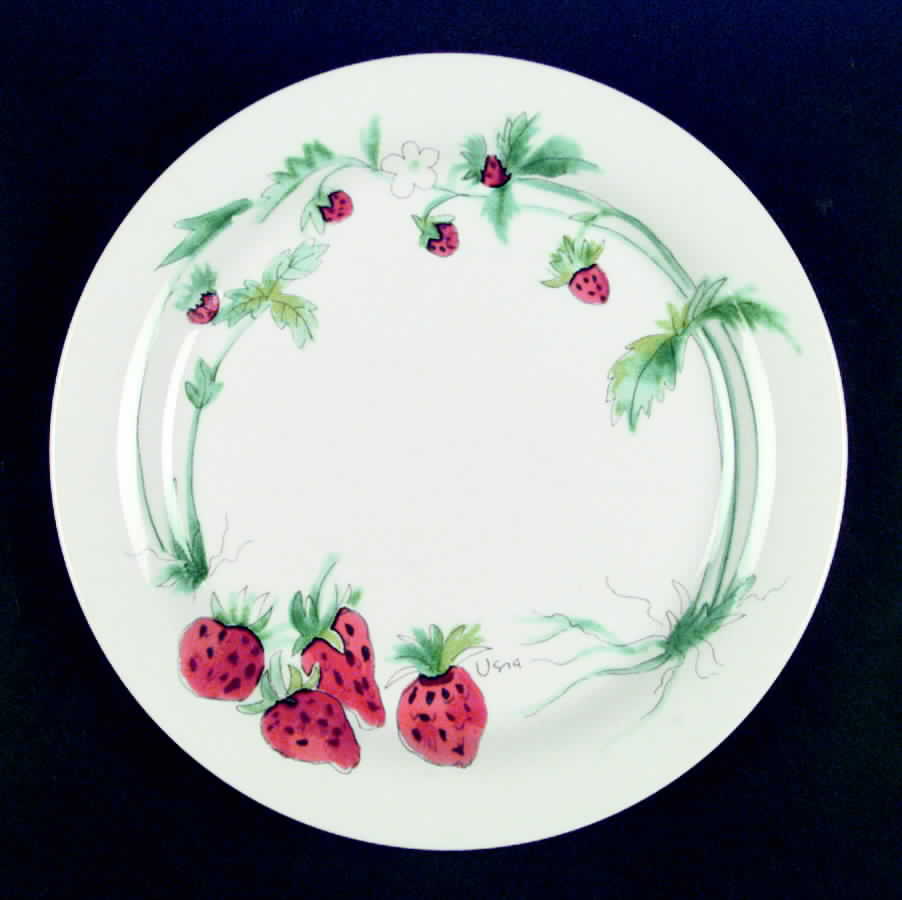 Strawberry Delight Dinner Plate by Mikasa-1