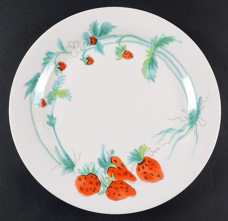 Strawberry Delight 12" Chop Plate (Round Platter) by Mikasa-1