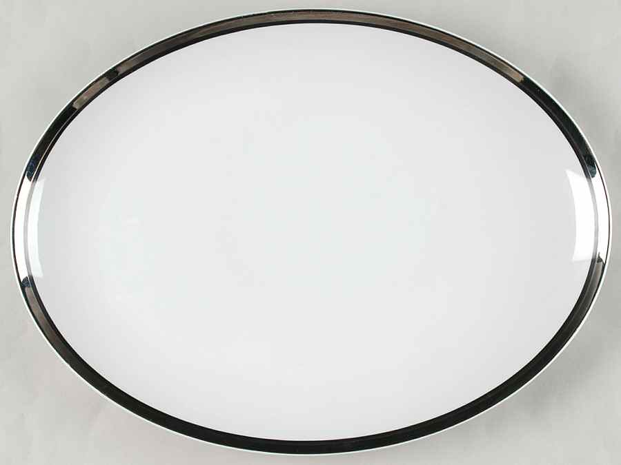 Sterling 14" Oval Serving Platter by Mikasa-1
