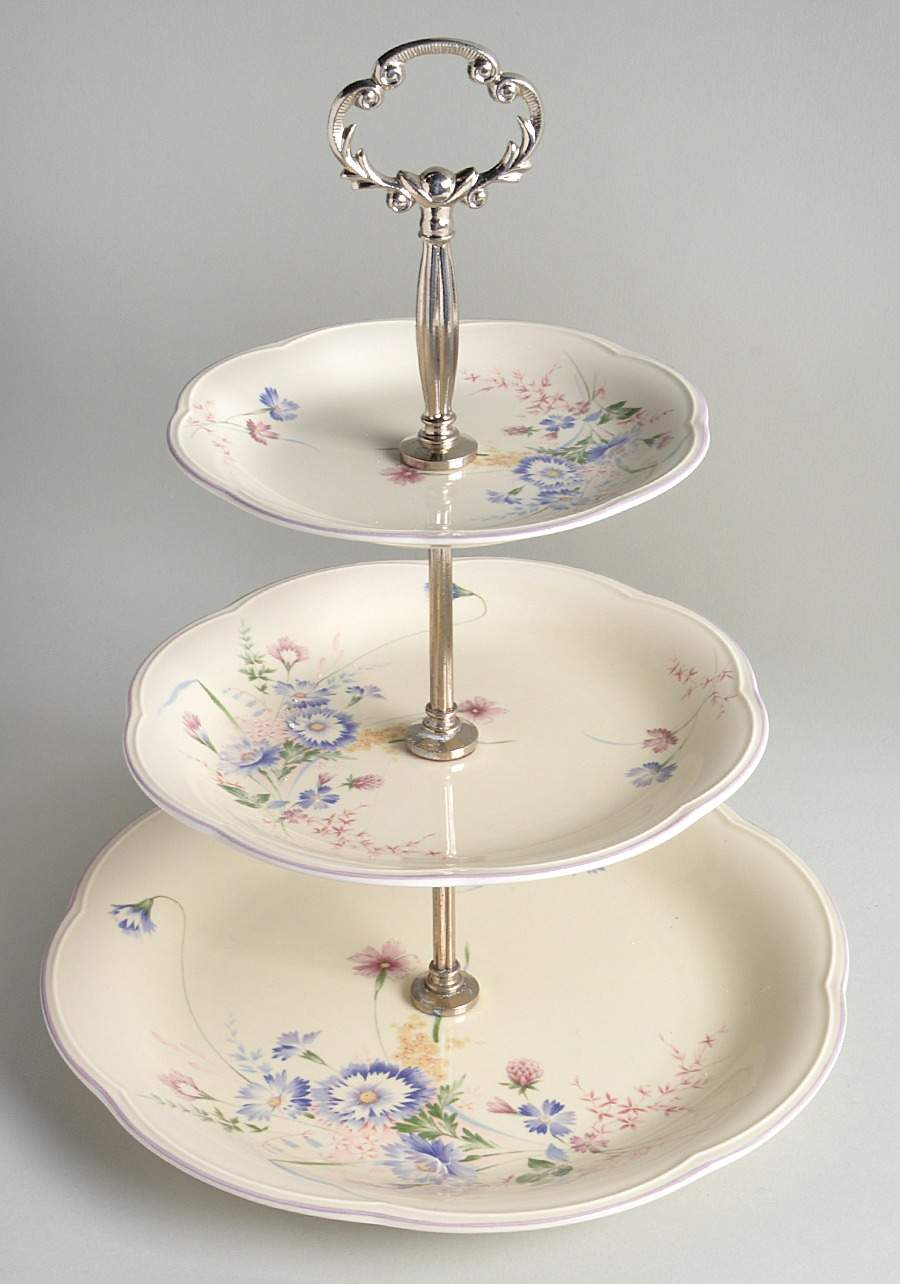 Stephanie 3-Tiered Serving Tray (DP, SP, BB) by Mikasa-1