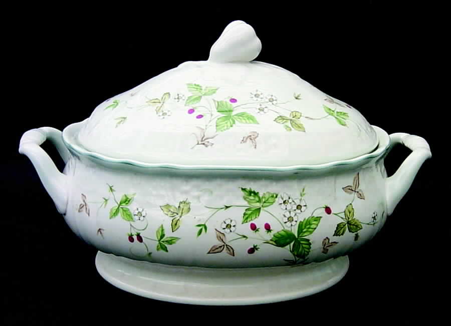 Strawberry Fair Tureen &  Lid by Mikasa-1