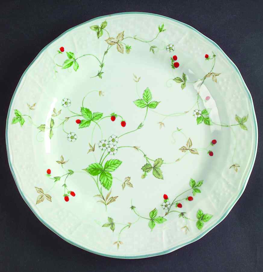 Strawberry Fair Salad Plate by Mikasa-1