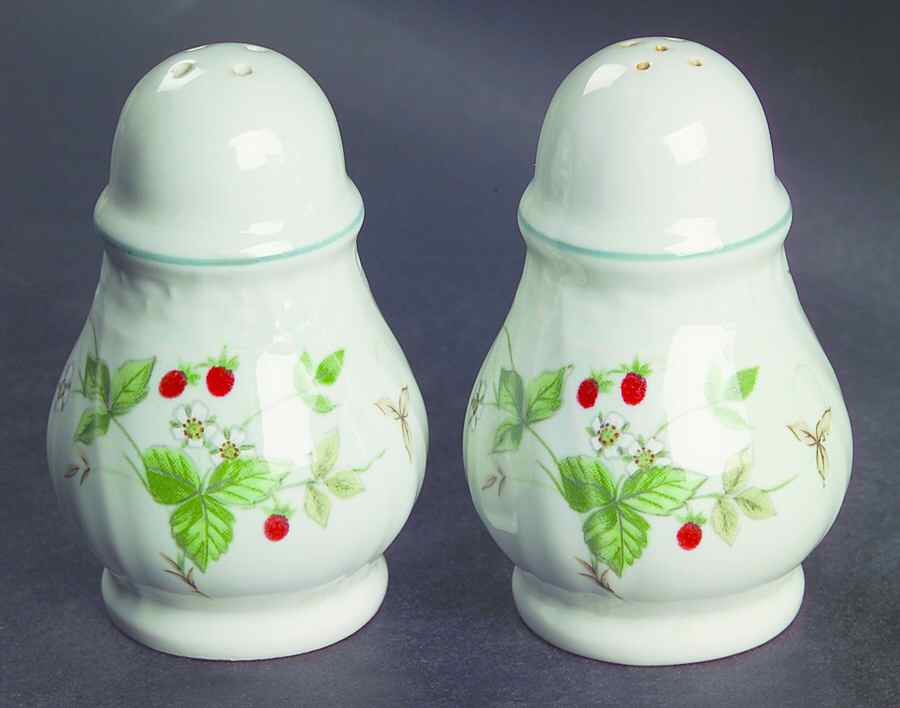 Strawberry Fair Salt & Pepper Set by Mikasa-1