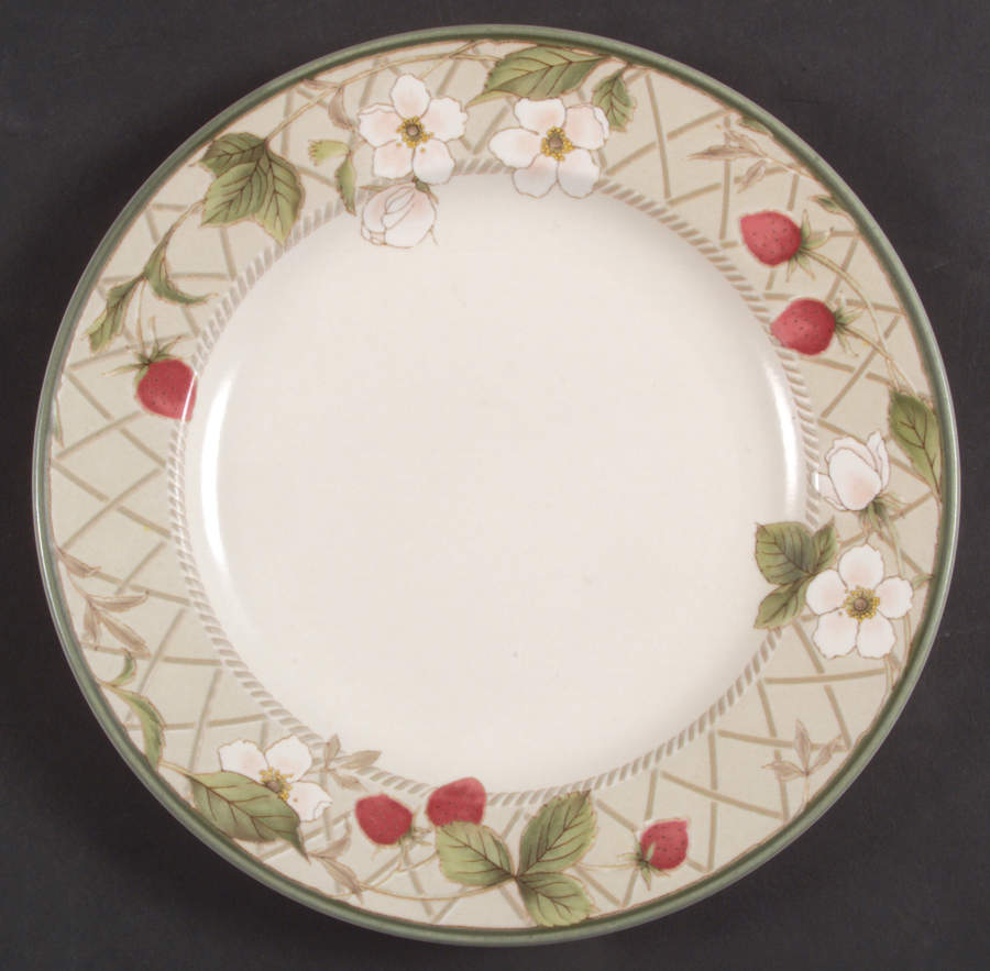 Strawberry Fair Salad Plate by Mikasa-1