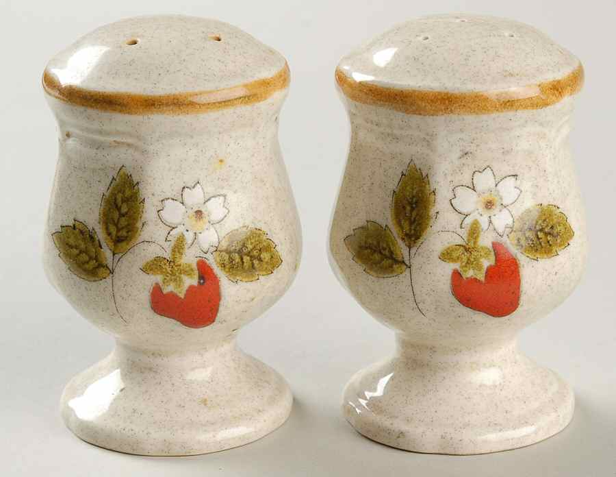 Strawberry Festival Salt & Pepper Set by Mikasa-1