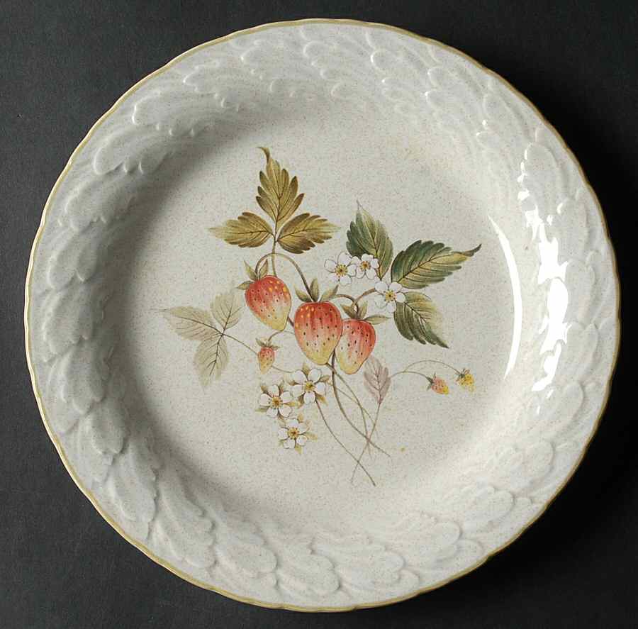 Strawberry Fields Salad Plate by Mikasa-1