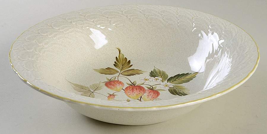 Strawberry Fields 10" Round Vegetable Bowl by Mikasa-1