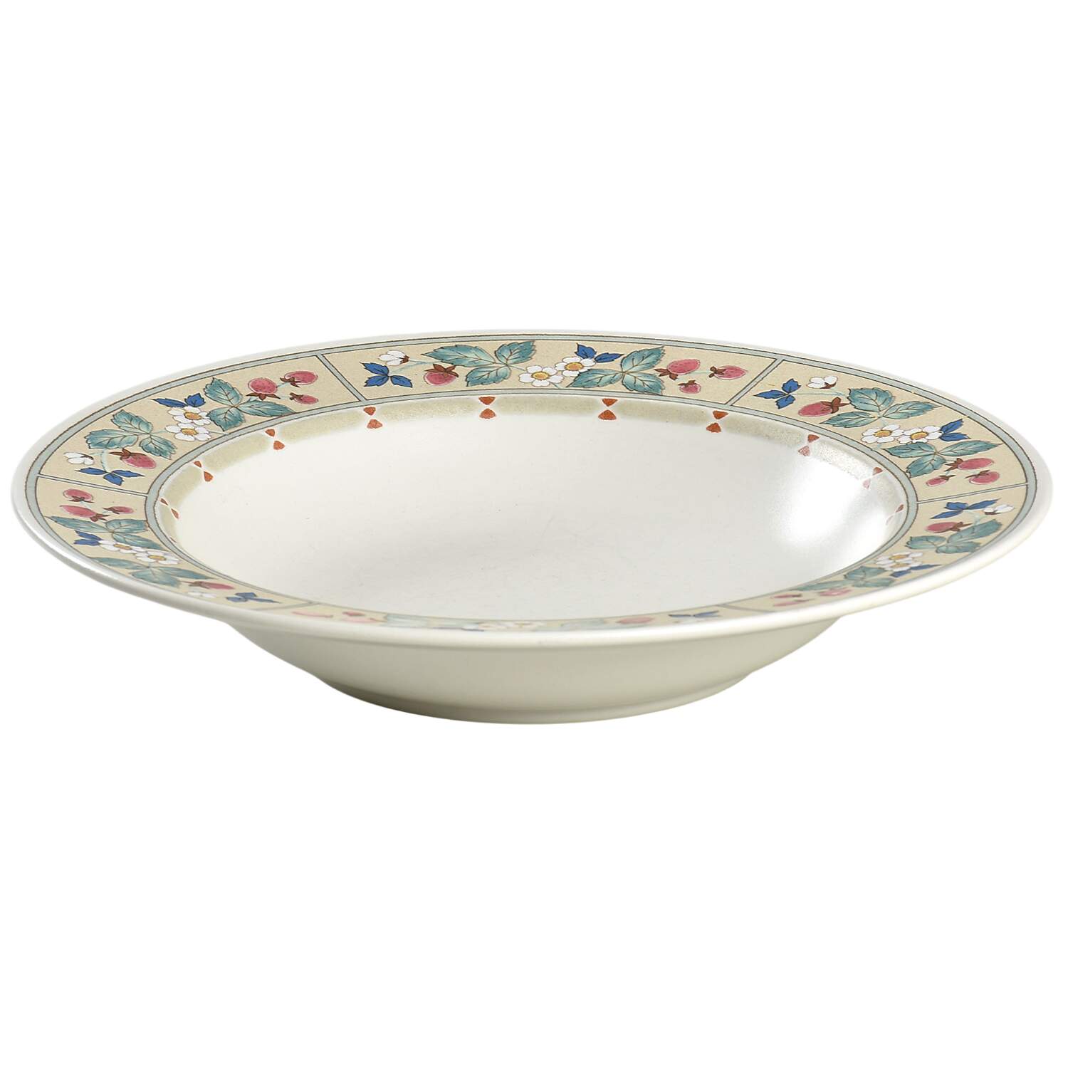 Strawberry Hill Large Rim Soup Bowl by Mikasa-1