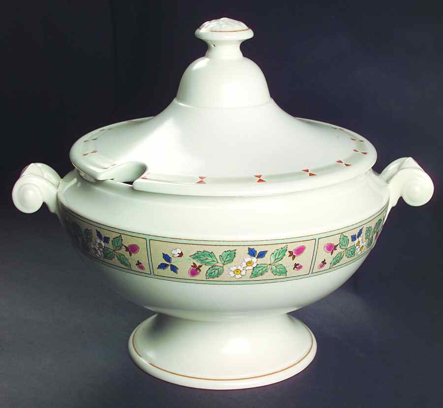 Strawberry Hill Tureen &  Lid by Mikasa-1