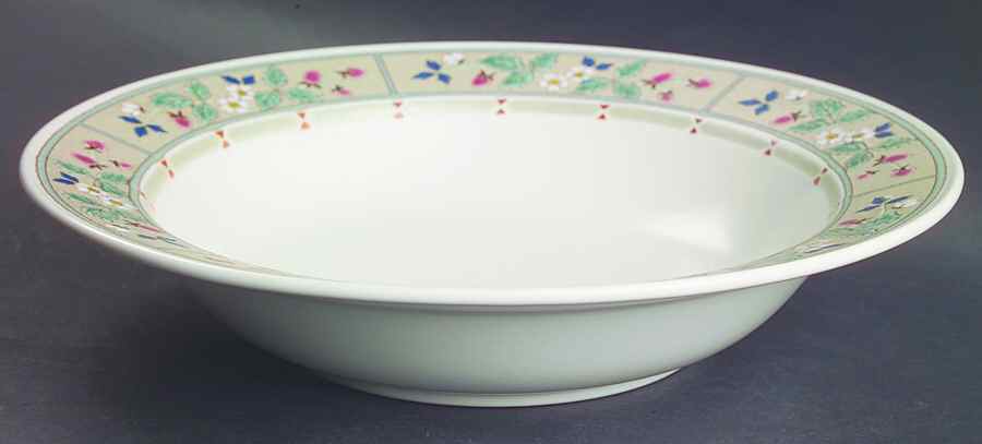 Strawberry Hill 10" Round Vegetable Bowl by Mikasa-1