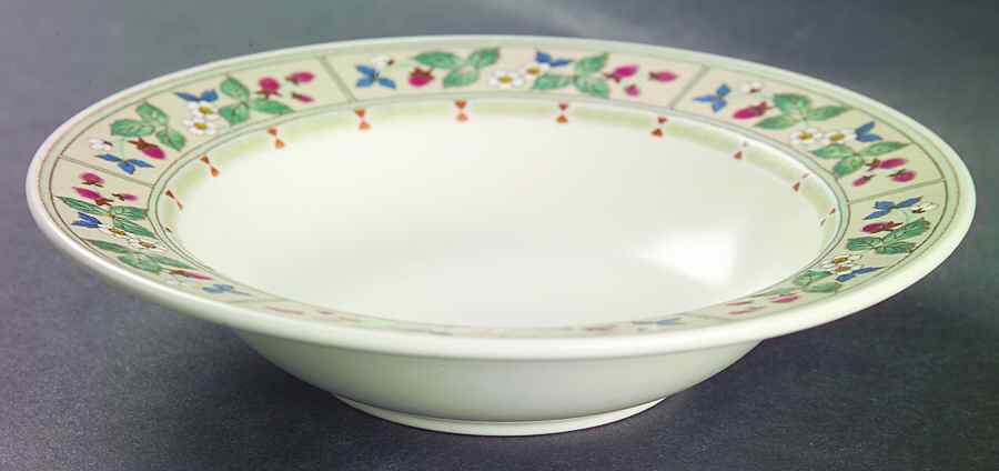 Strawberry Hill Rim Fruit/Dessert (Sauce) Bowl by Mikasa-1