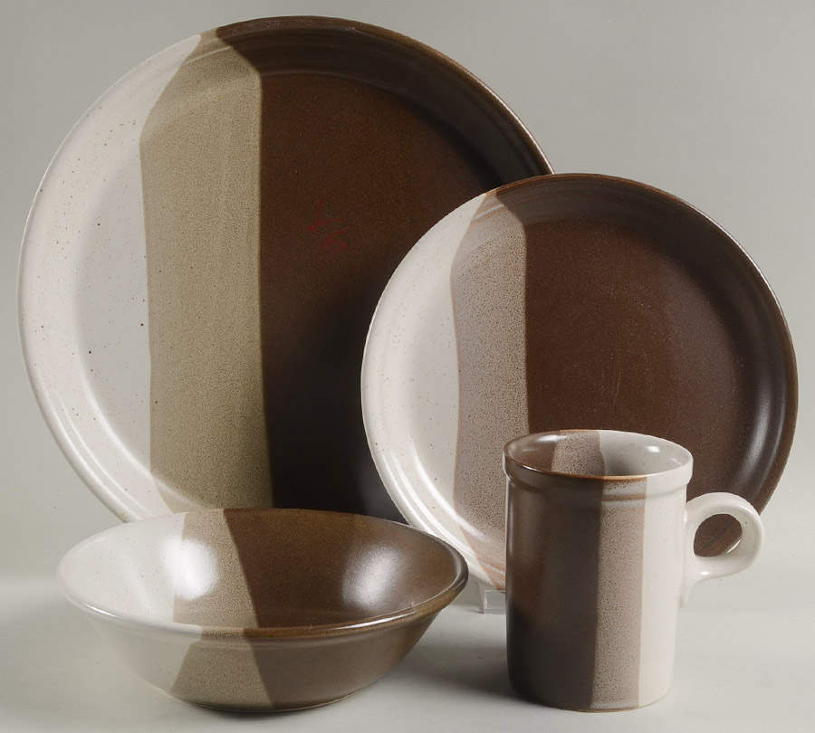 Studio Kiln 4 Piece Place Setting by Mikasa-1