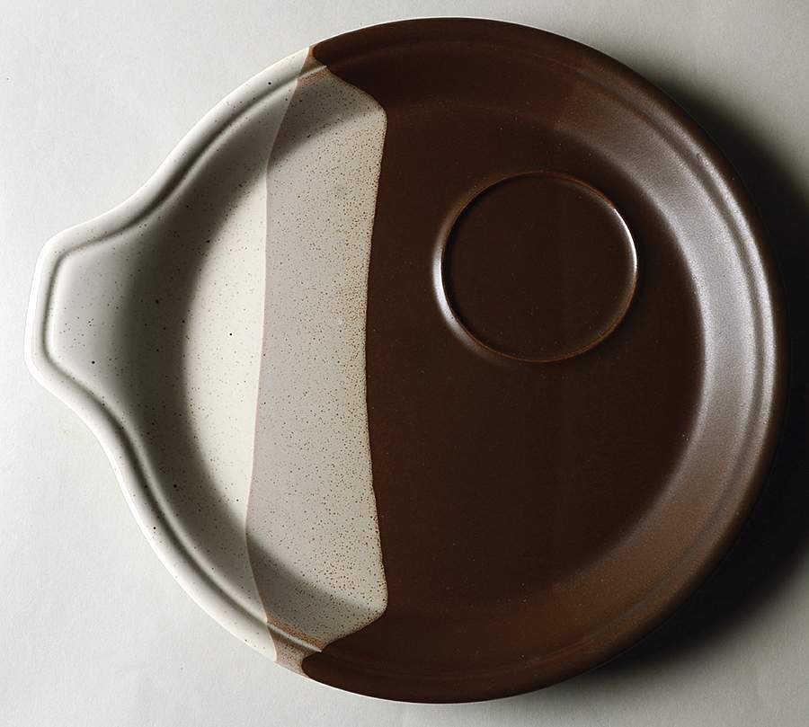 Studio Kiln Snack Plate by Mikasa-1