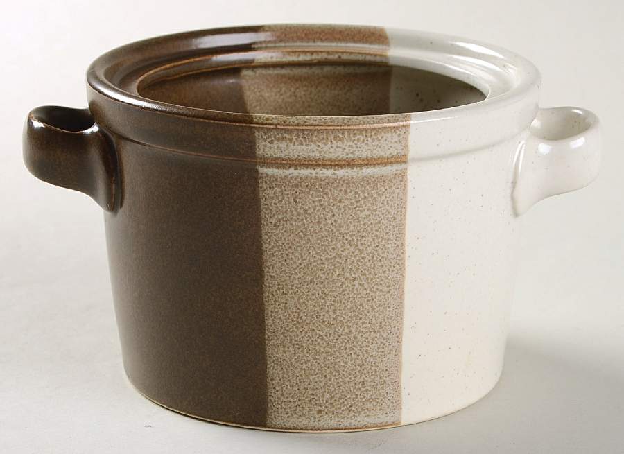 Studio Kiln Handled Marmite No Lid by Mikasa-1